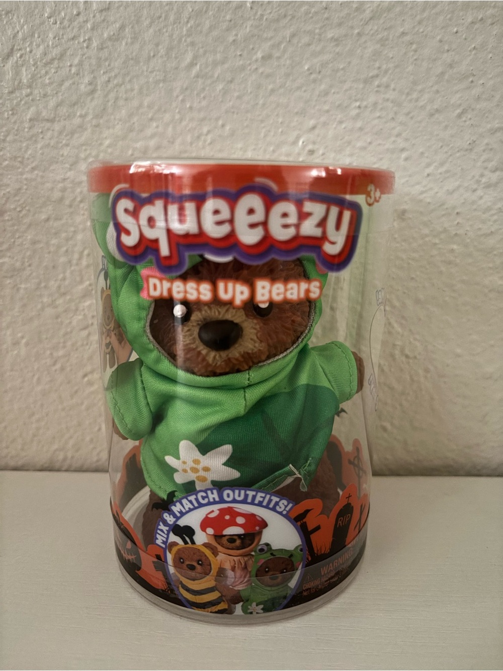 Dress Up Bears Kids One-Piece - Green Hoodie
